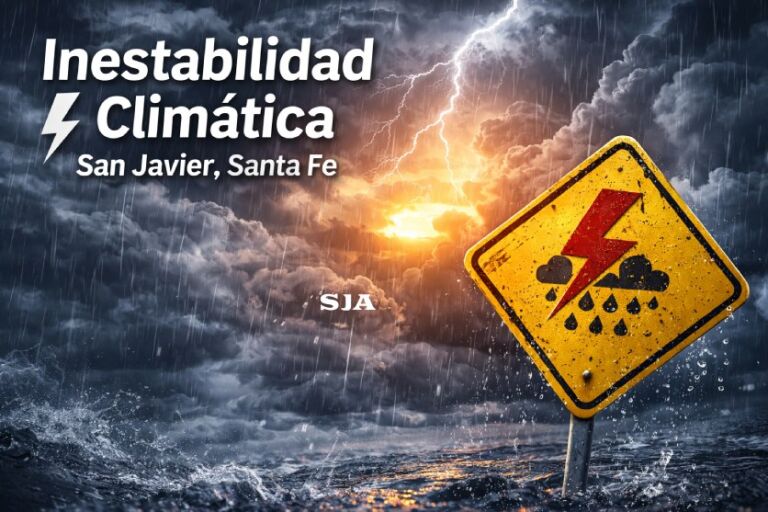 Anuncio de tormentas