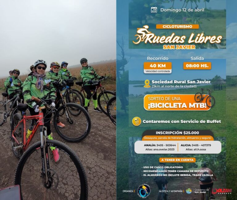 Cicloturismo flyer