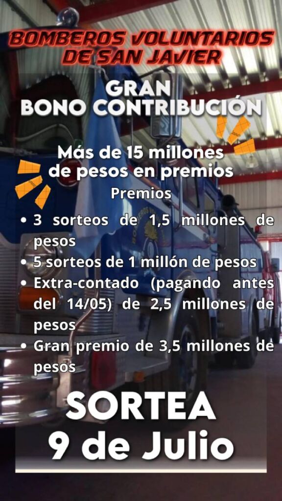 bomberos-voluntarios-de-san-javier-lanzaron-su-bono-contribucion-para-renovar-el-parque-automotor bomberos-voluntarios-de-san-javier-lanzaron-su-bono-contribucion-para-renovar-el-parque-automotor