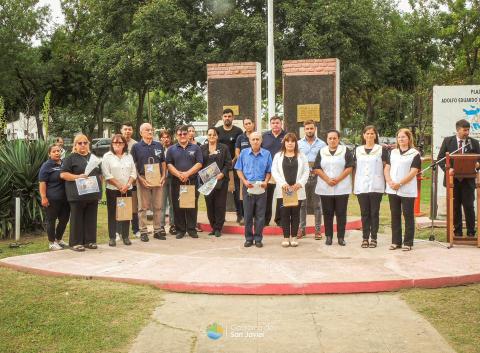 Acto 44 aniversario de Malvinas en San Javier (1)