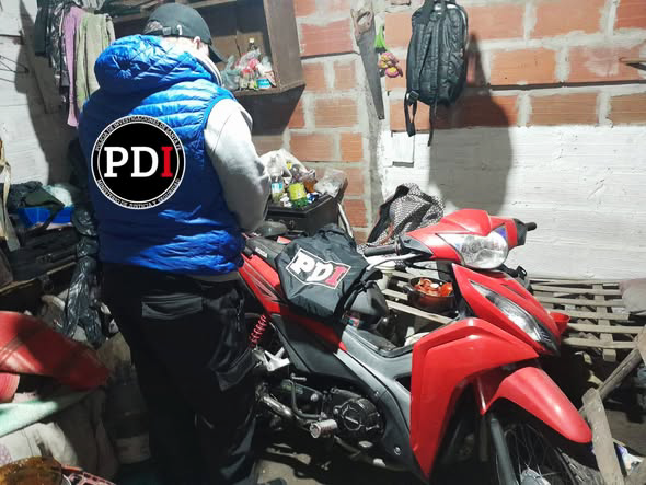 PDI recupera moto robada en San Javier (2)