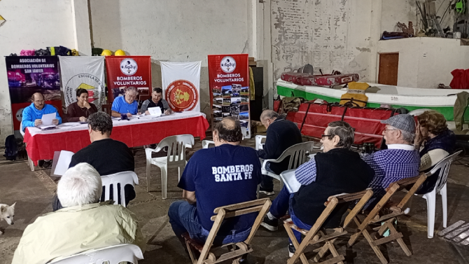 Bomberos de San Javier aprobaron la Memoria y el Balance General con un superávit