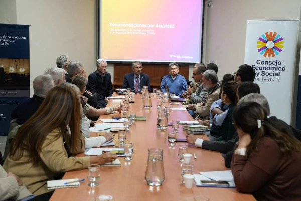 Reunion por El Niño en Santa Fe