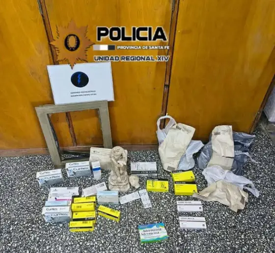 Detenido por robar elementos de optica y farmacia (2)