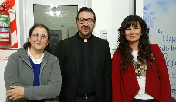 Emotivo mensaje del Padre Zazano en San Javier (2)