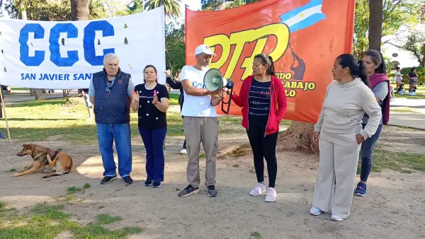 La CCC marchó en San Javier en defensa de la educación pública (2)