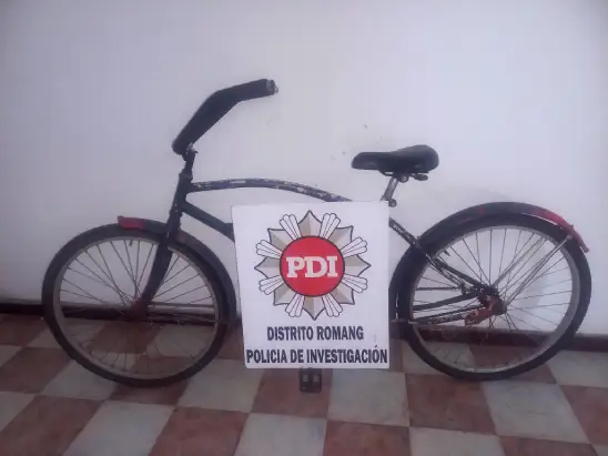 La PDI recupera bicicleta sustraída en Romang