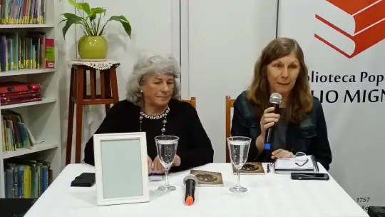 Olga Migno presentó su nueva novela El Retrato en San Javier (4)
