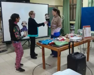 Salud y educación se unen en San Javier por los derechos de las infancias Salud y educación se unen en San Javier por los derechos de las infancias