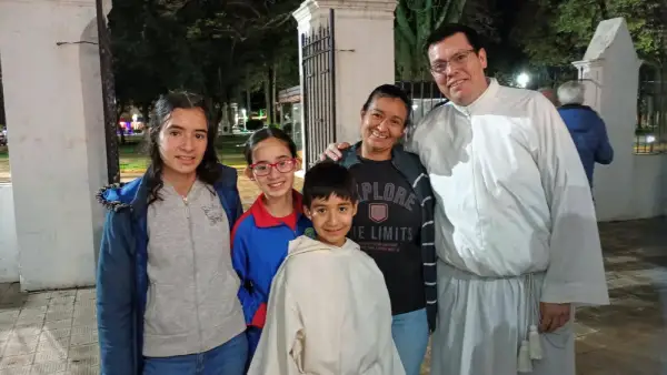 San Javier acompañó a Darío Melgarejo en el anuncio oficial de su ordenación diaconal (3)