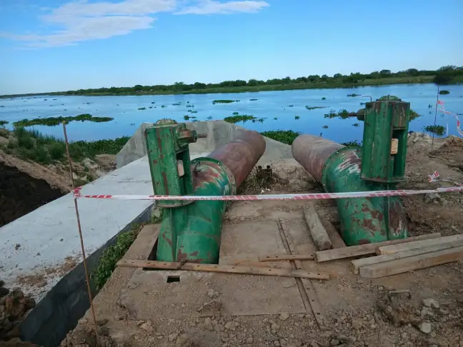 San Javier: intensificam las obras de bombeo y la evacuación de ganado ante el avance del río Paraná